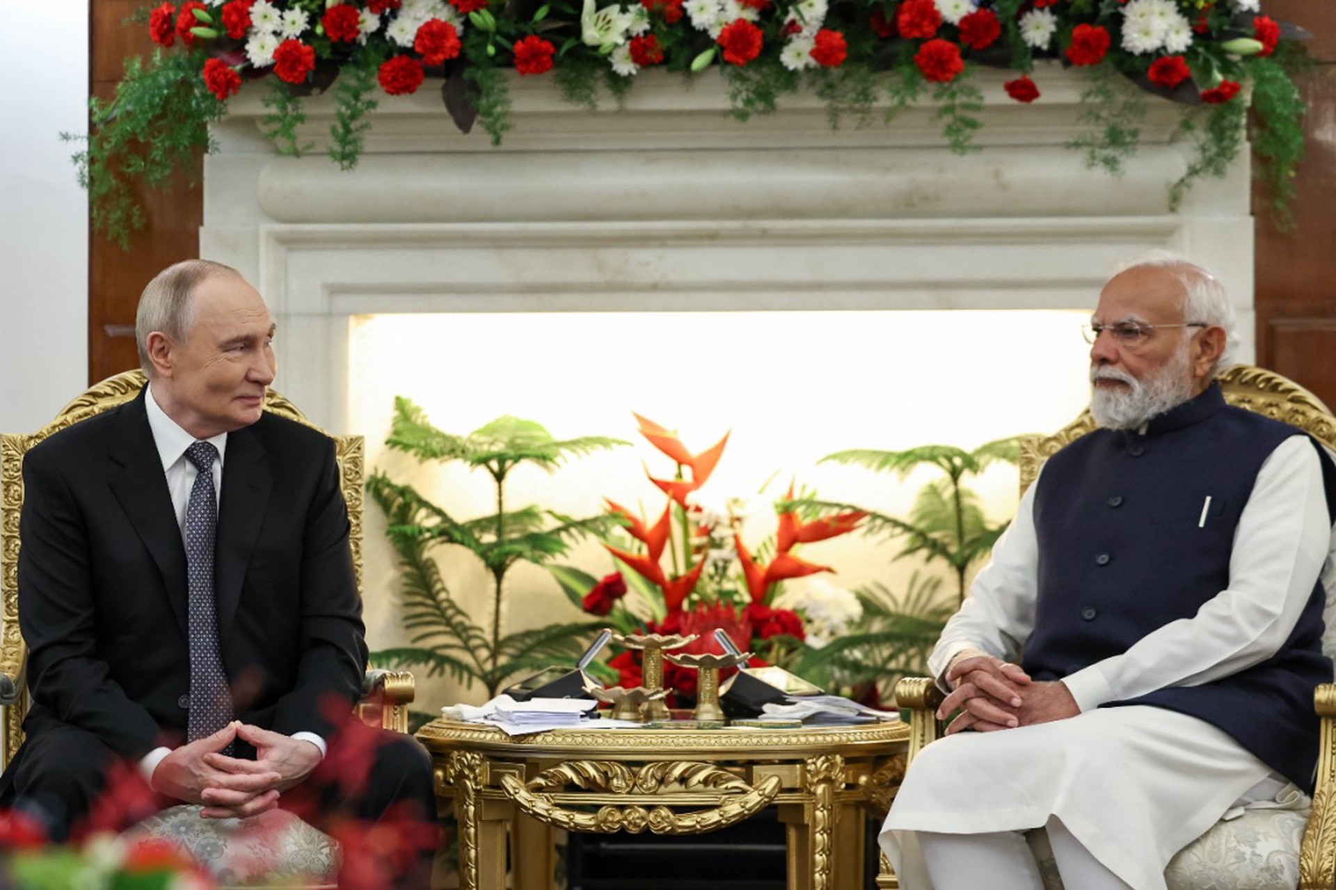 Путин: Товарооборот России и Индии достиг $65 млрд 