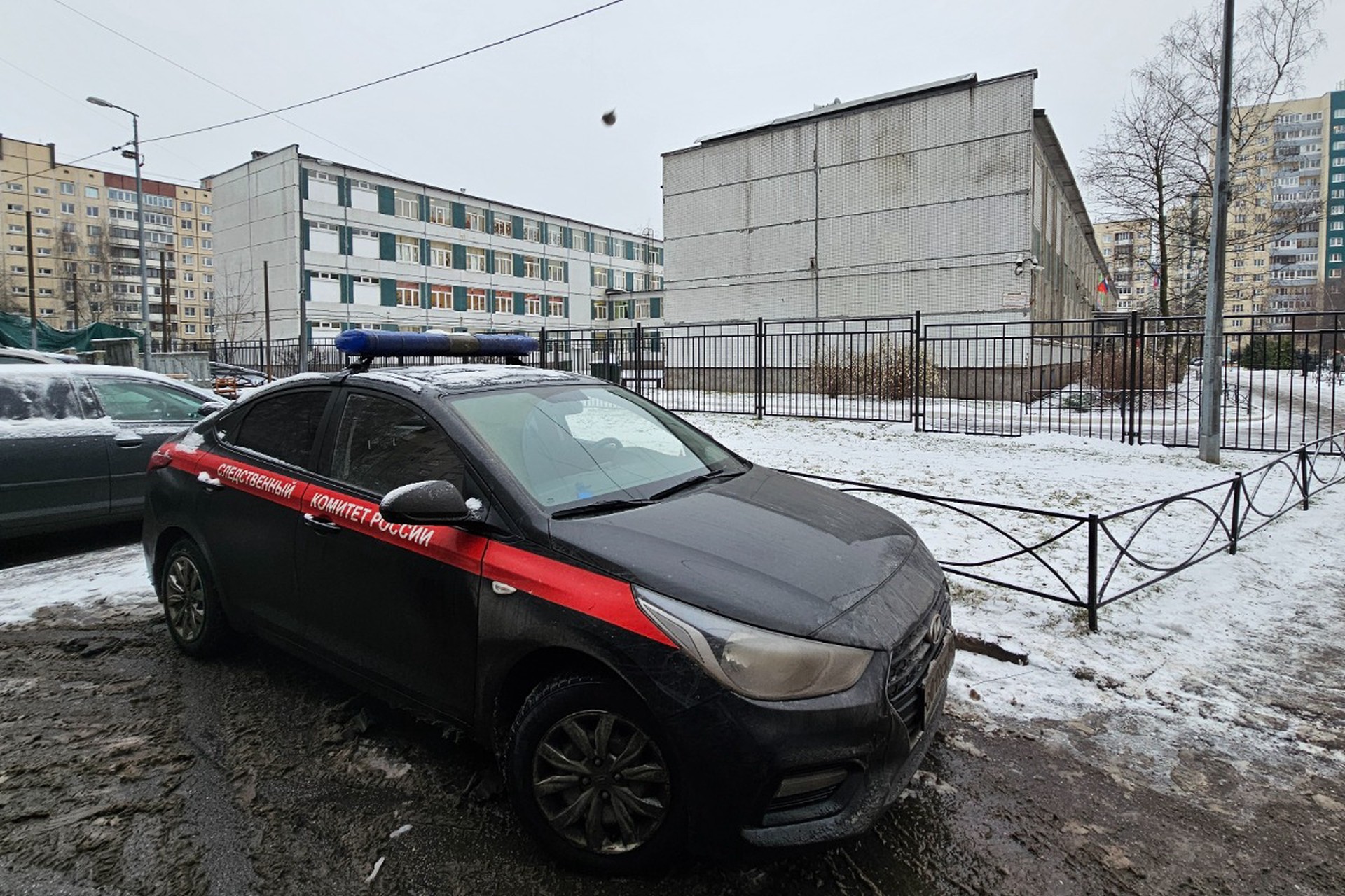 Напавшего на учителя в Петербурге школьника арестовали