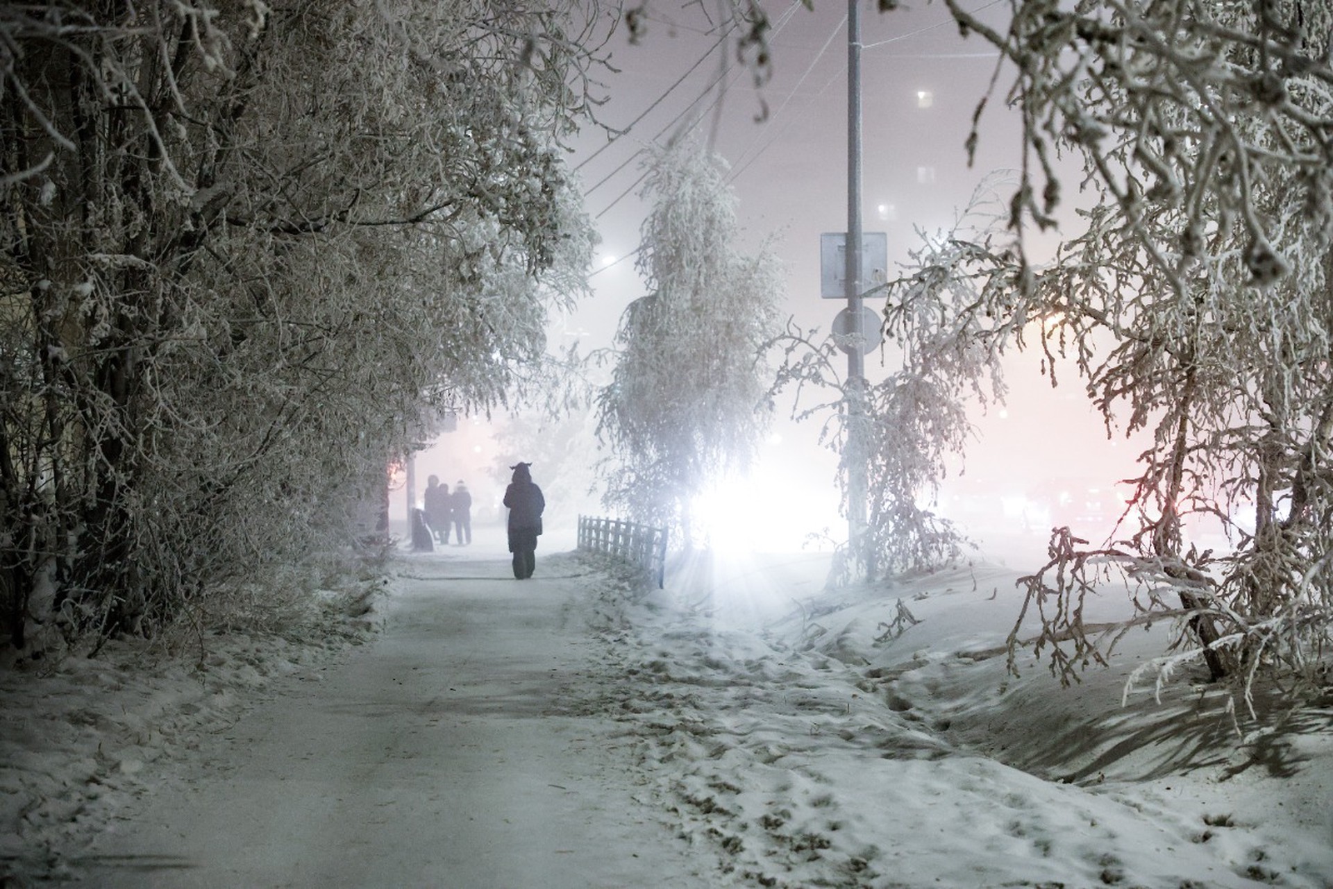 В российском городе зафиксировали самую низкую температуру на Земле
