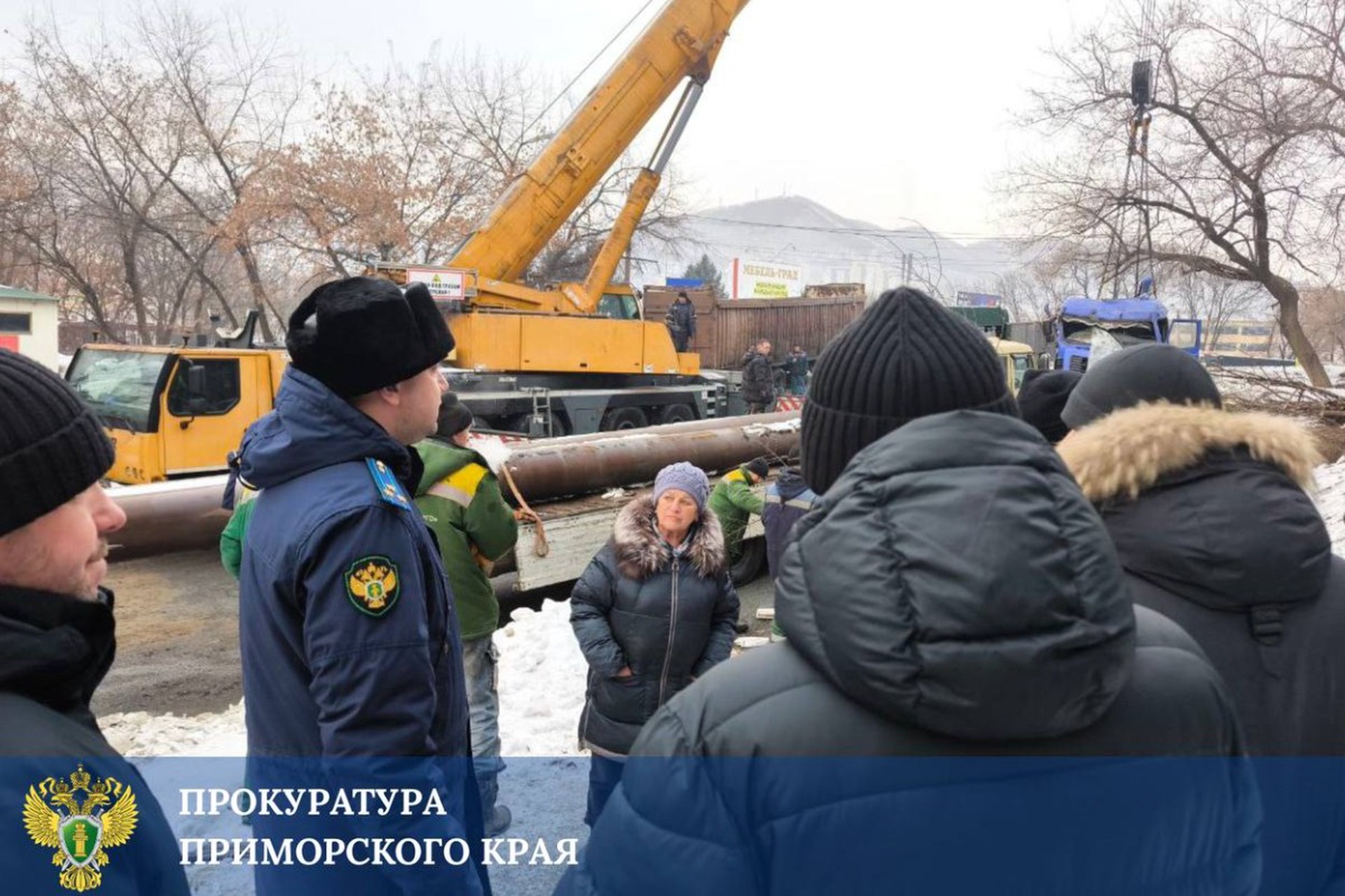 Крупное ДТП с фурой оставило российский город без тепла