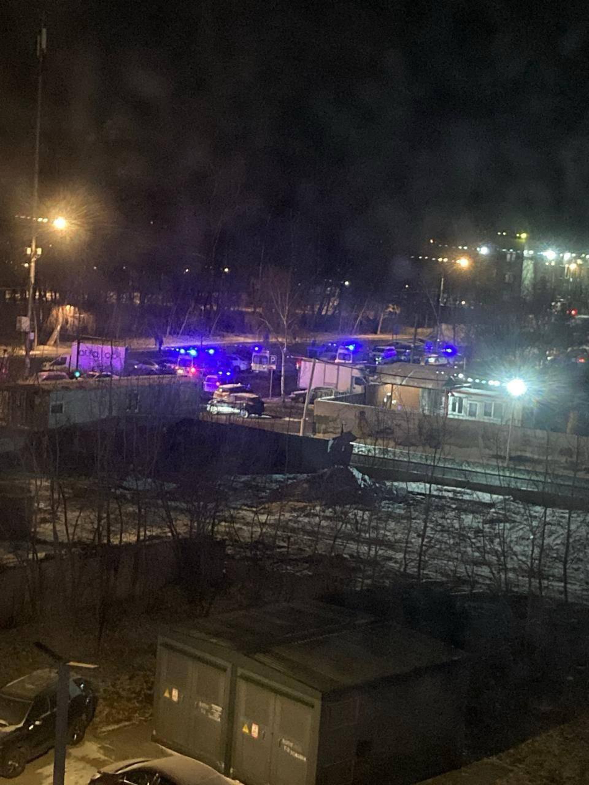 Взрывы прогремели на юге Москвы