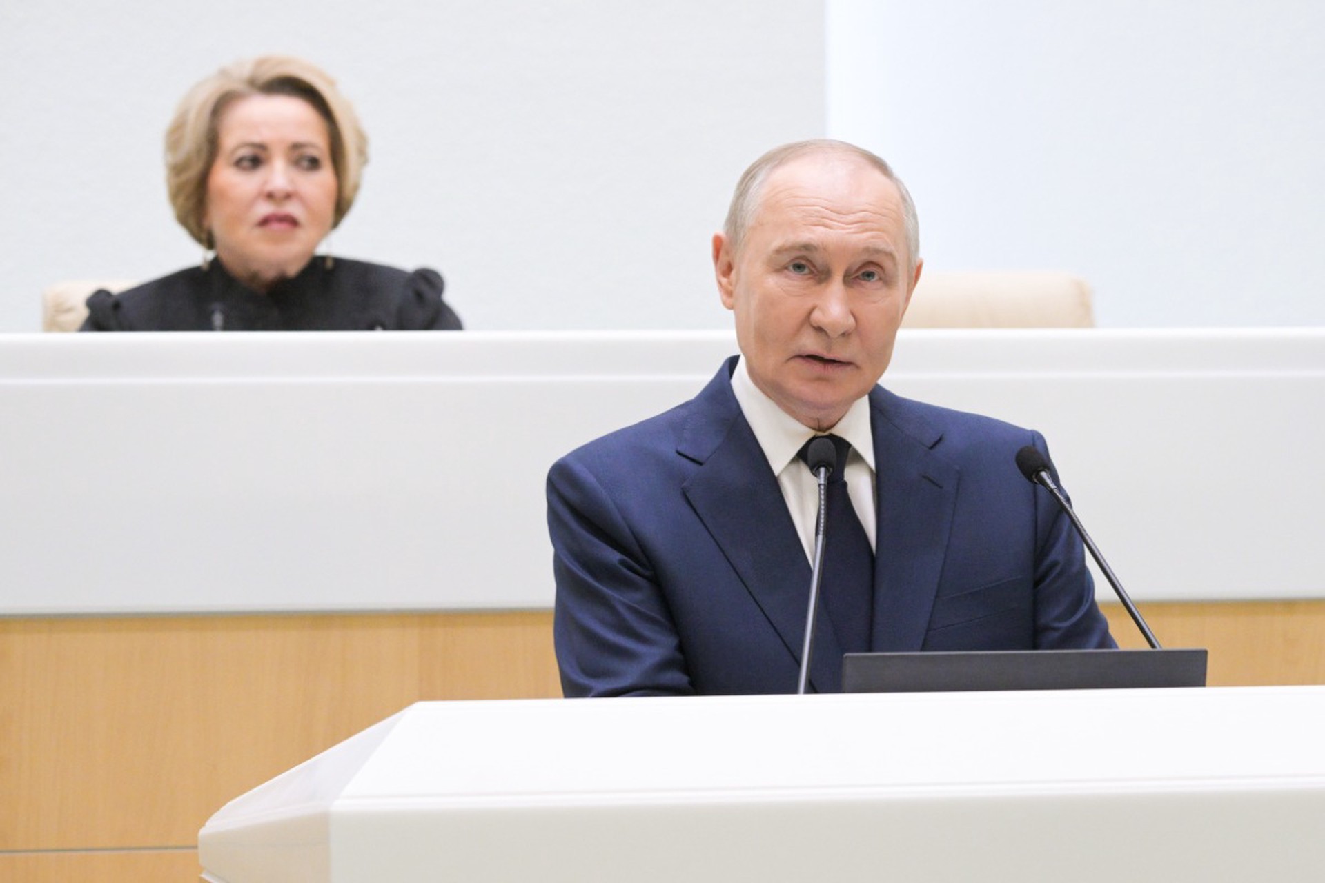 Путин рассказал о героях СВО в рядах Совфеда