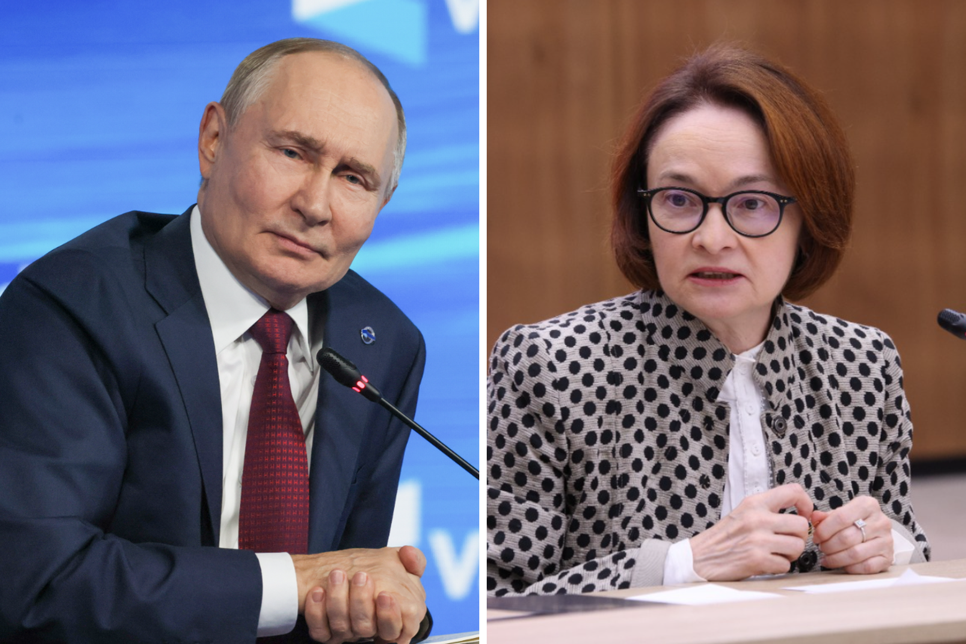 Путин попросил Набиуллину чаще бывать на заседаниях правительства