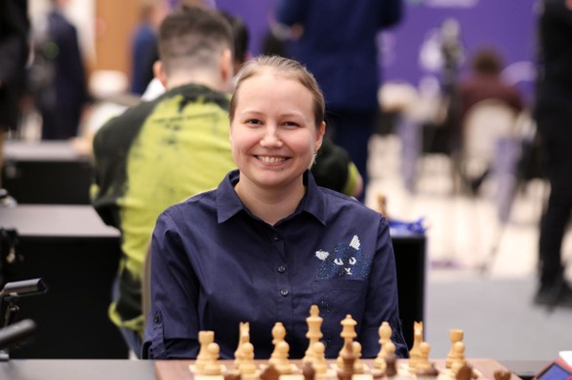 Юная шахматистка смогла обойти запрет на российскую символику 