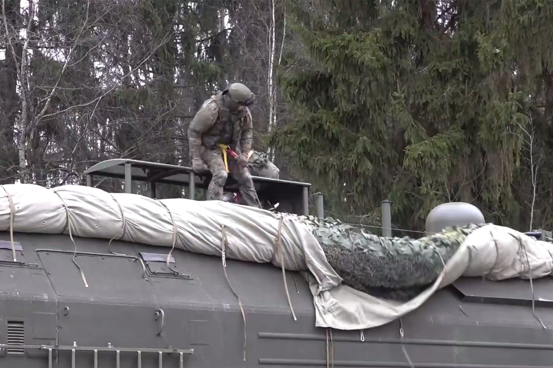 «Орешник» заступил на боевое дежурство в Белоруссии
