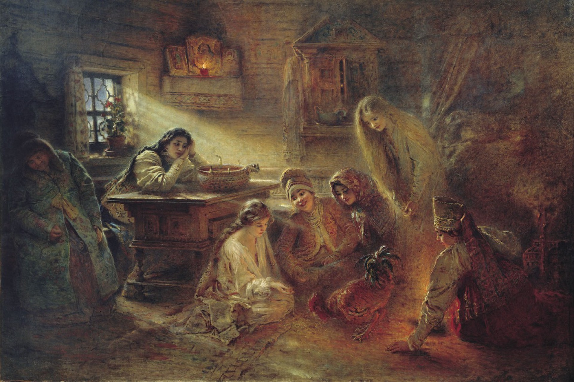 Святки. Гадания на суженого, на деньги, на любовь