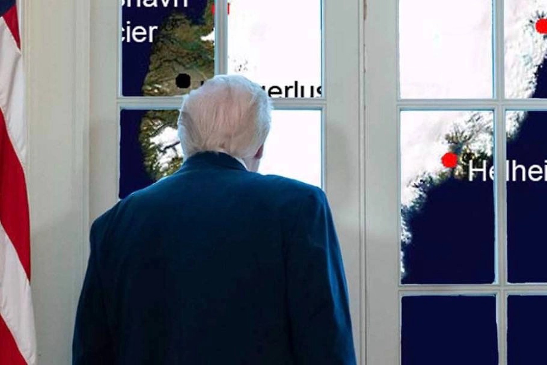 Фото Трампа на фоне карты Гренландии объяснил политолог