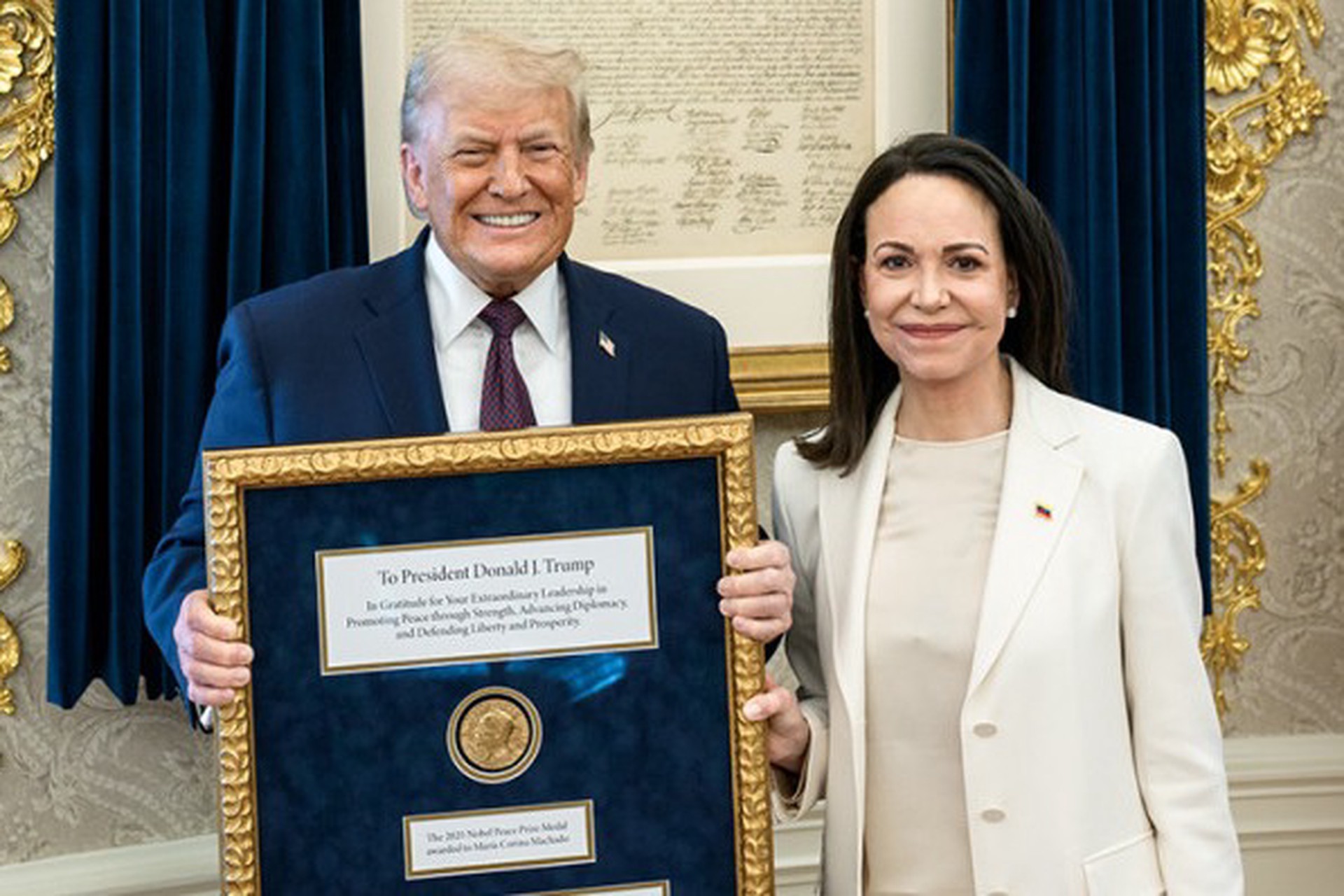 Мыло Мачадо: как передача Трампу Нобелевки показала размер висящей над миром угрозы