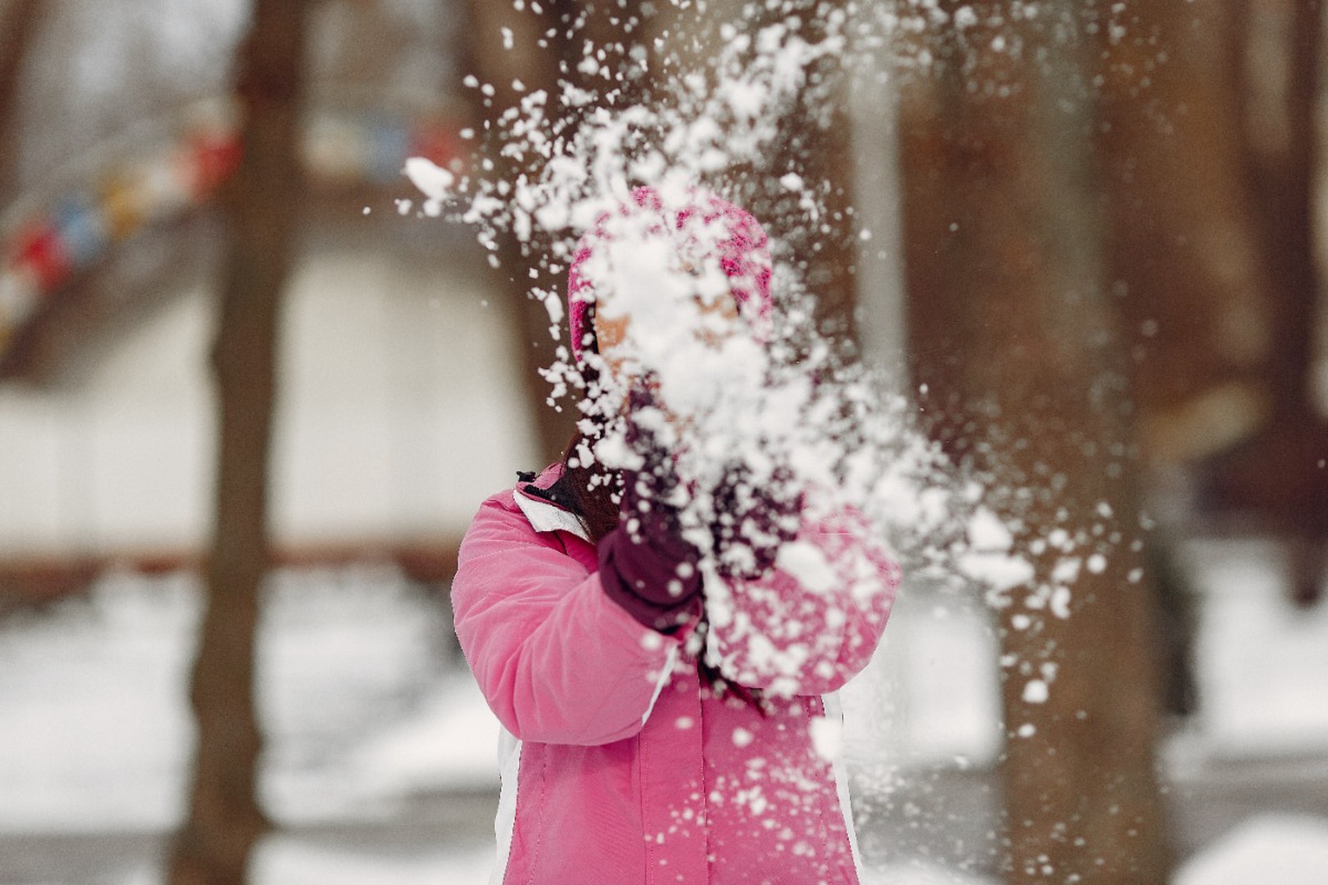 Поедание снега может обернуться бешенством и заражением грибками
