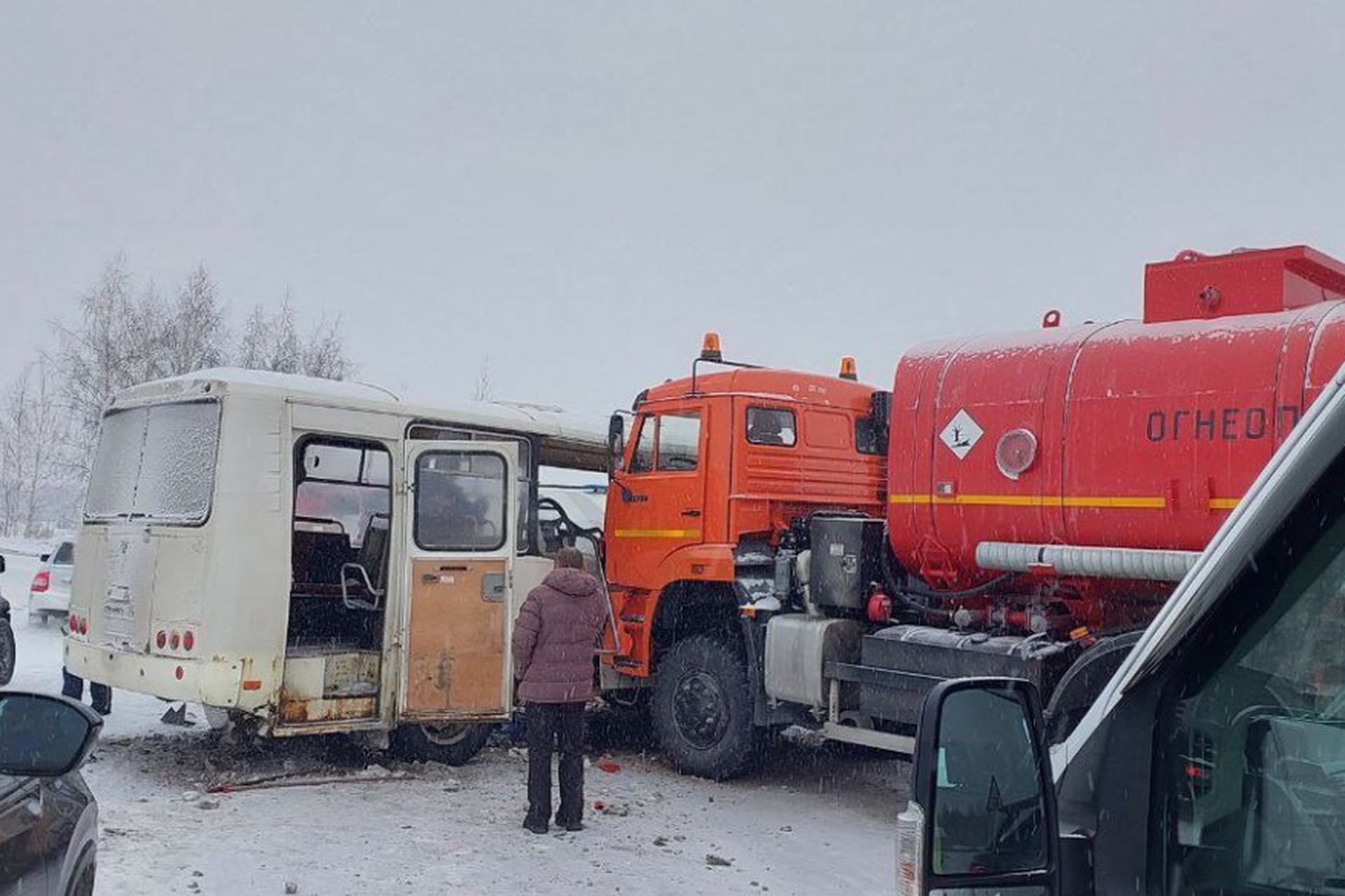 14 человек пострадали в ДТП с автобусом в Челябинской области