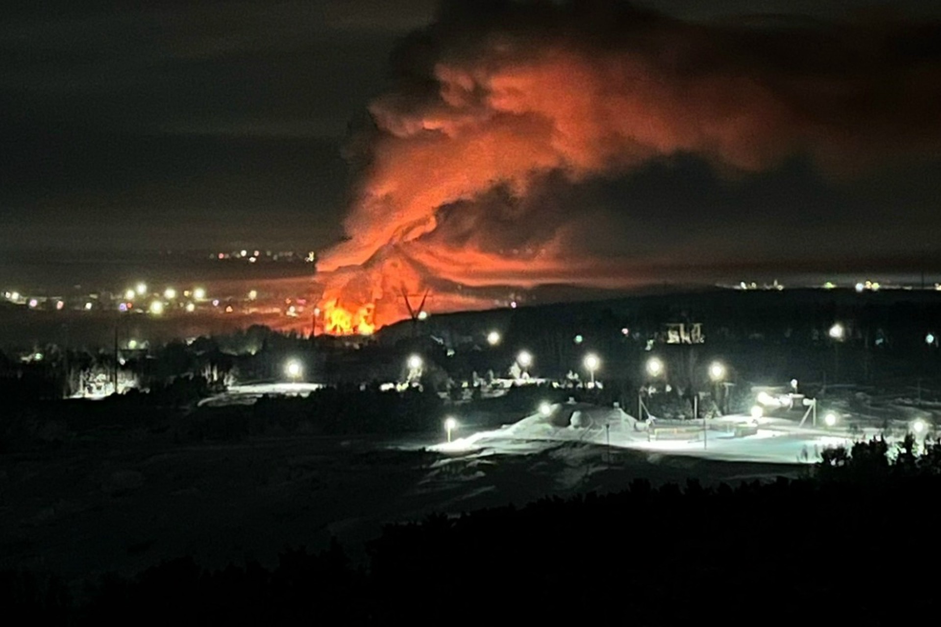 Пожар унес жизни 15 лошадей в российском регионе