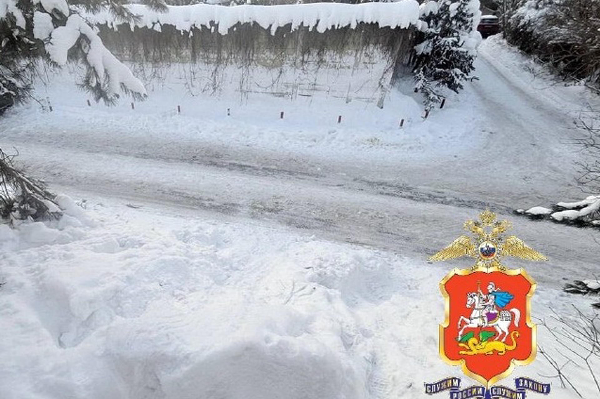 В Подмосковье водитель на большой скорости переехал ребенка, катавшегося с горки