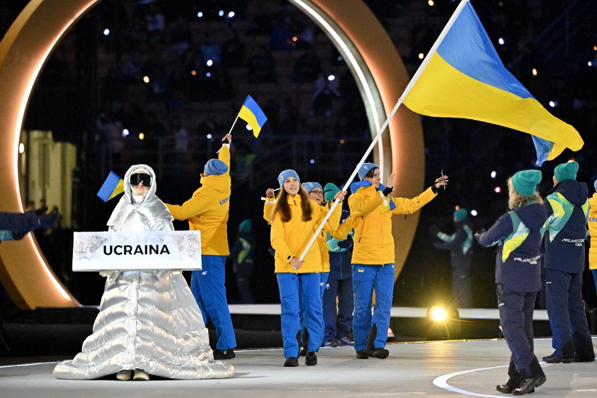 Россиянка вынесла табличку сборной Украины на Олимпиаде