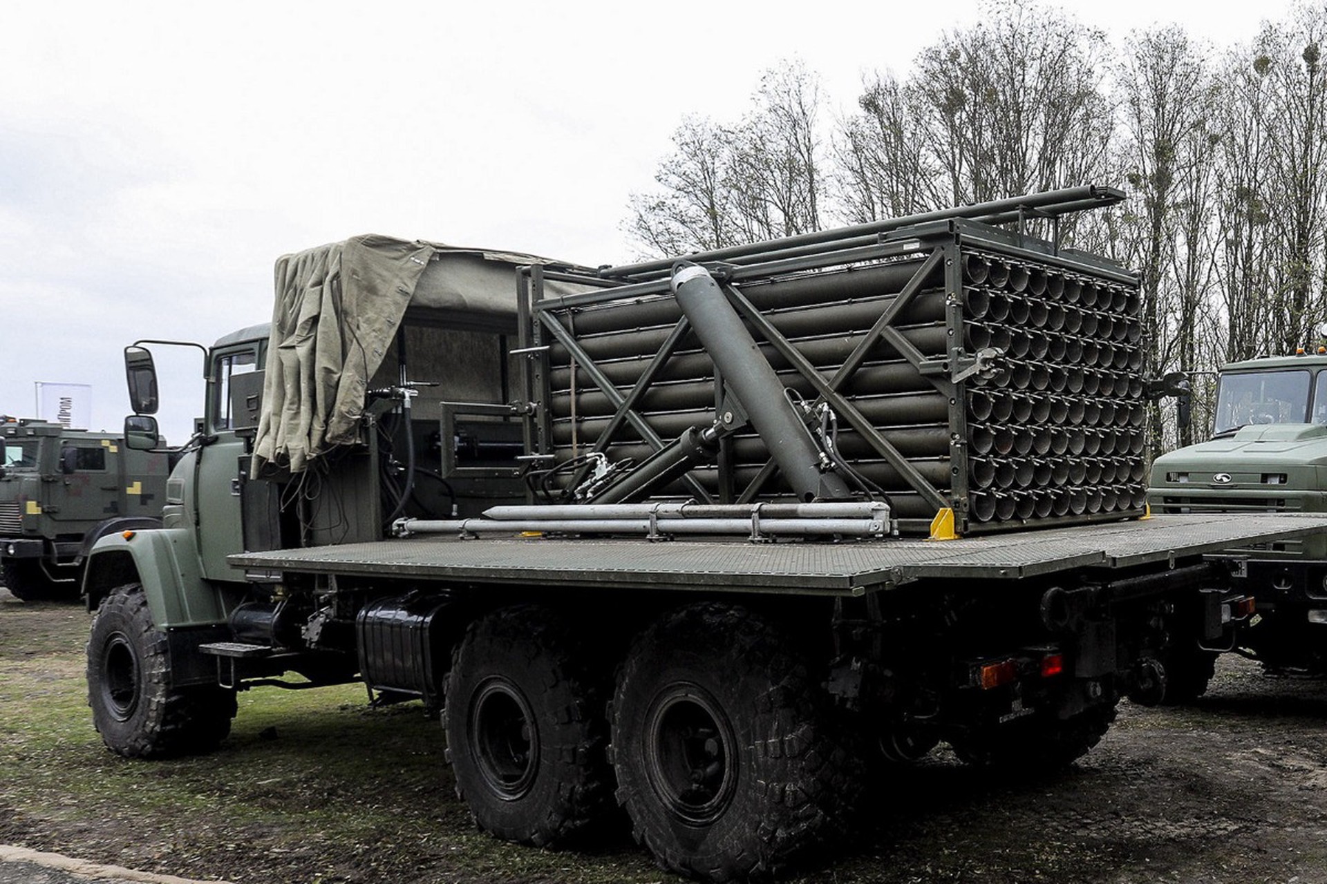 Российские военные уничтожили грузовик ВСУ с дронами