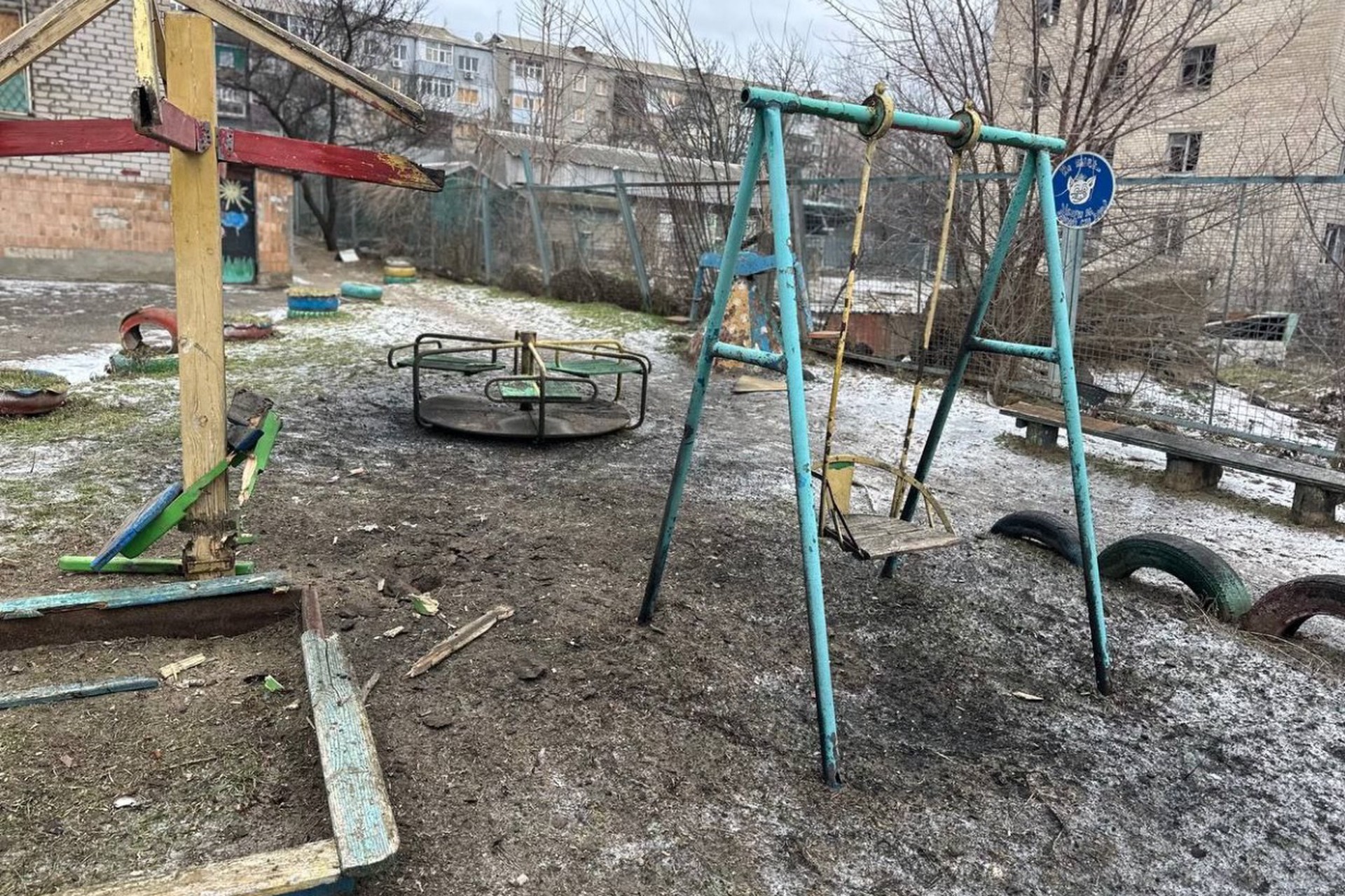 В Васильевке обезвредили снаряд ВСУ на детской площадке