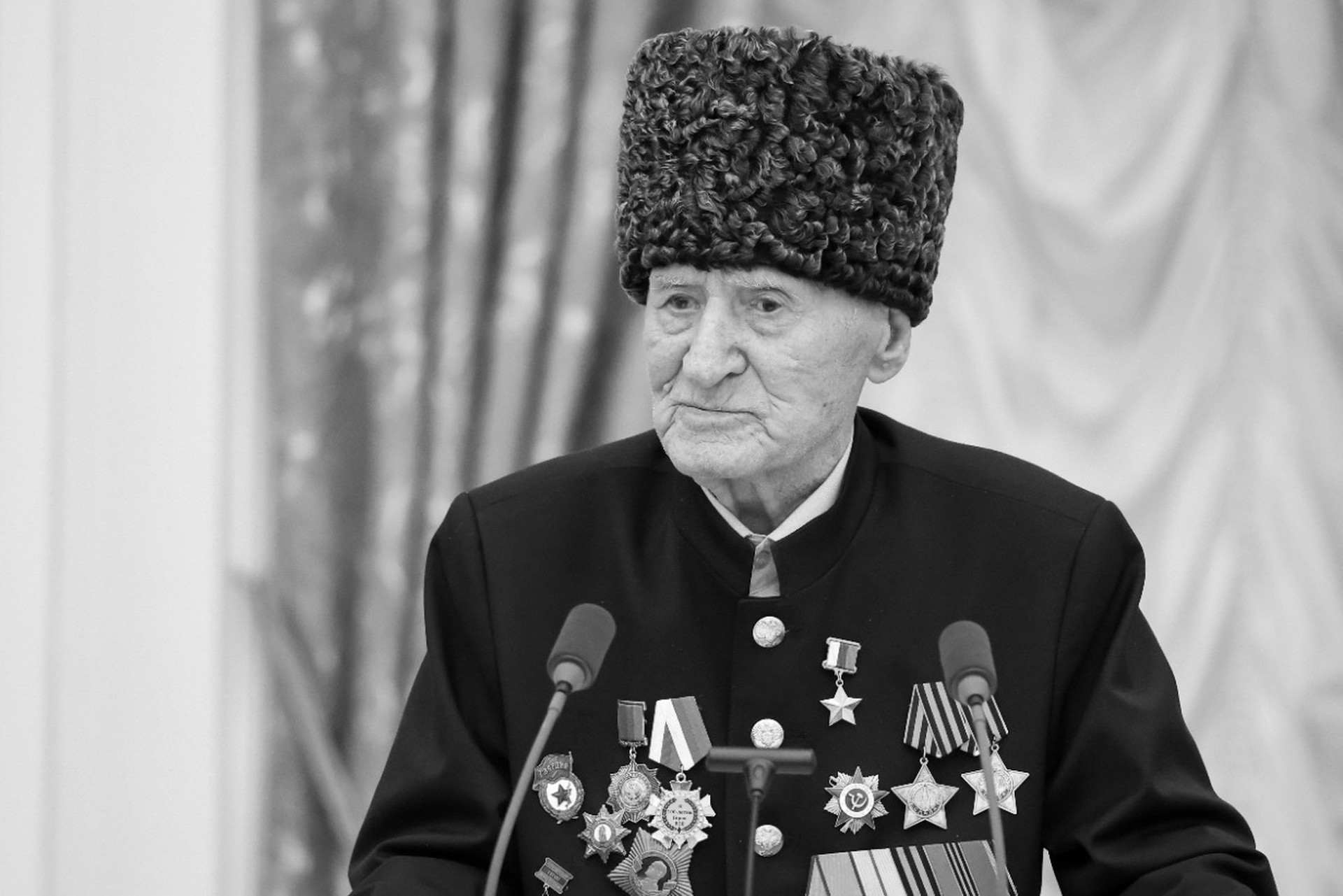 На 103-м году жизни умер ветеран ВОВ Ибрагим-Паша Садыков