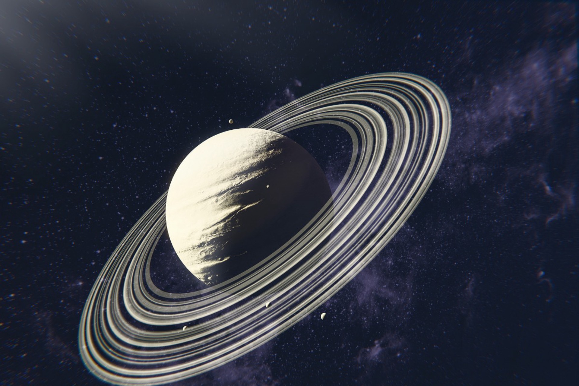 Космическая «паутина»: что нашли вокруг спутника Сатурна