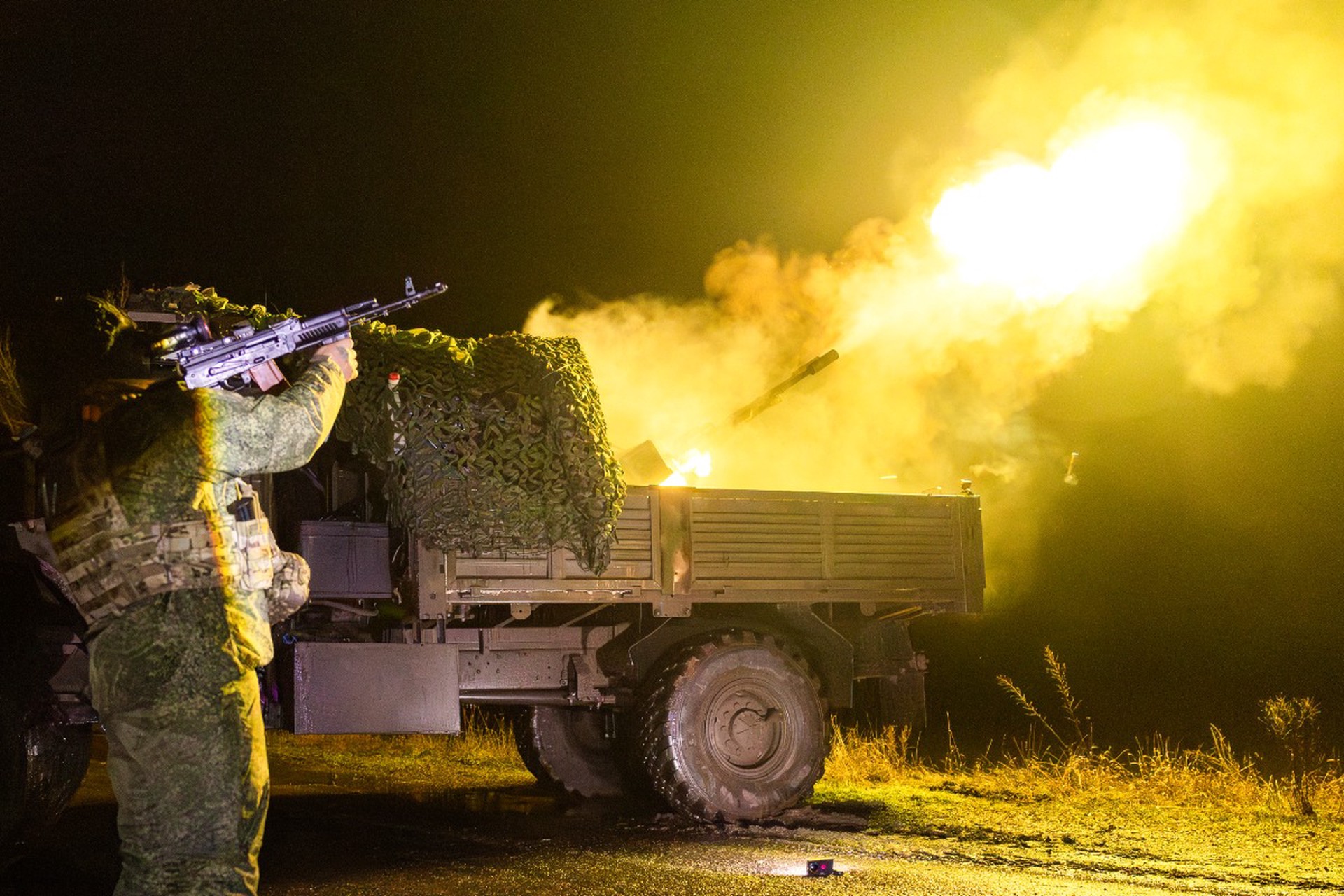 Российская армия нанесла удар по украинскому складу с горючим