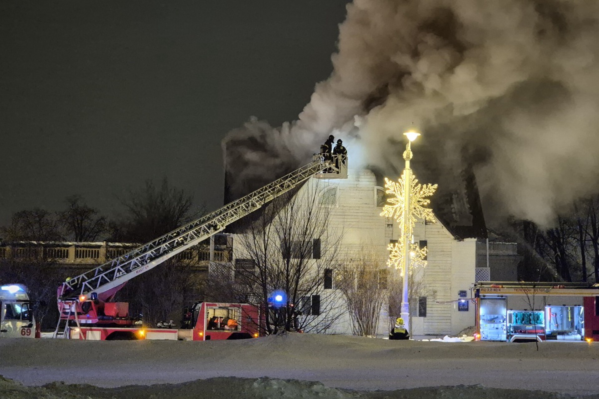 На ВДНХ сгорел павильон для квестов