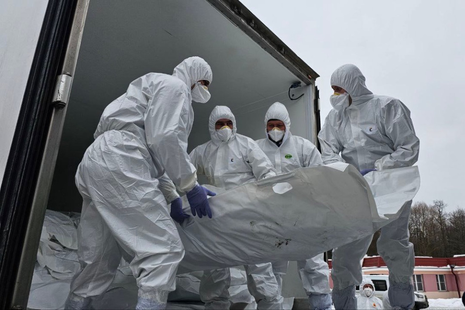 Россия и Украина провели обмен телами погибших военных