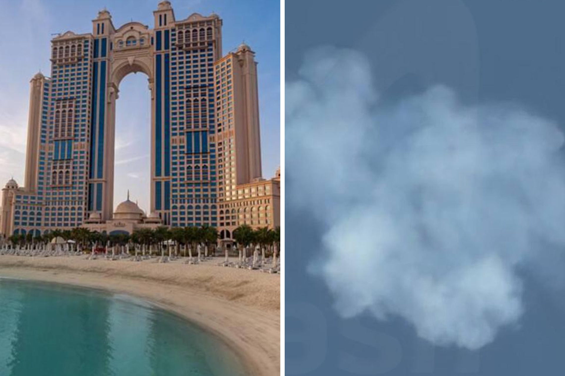 Российские туристы в ОАЭ стали свидетелями работы ПВО