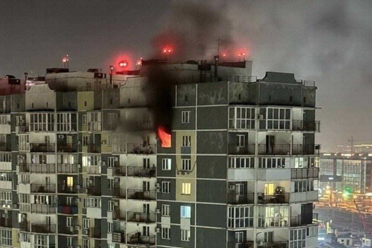 Очевидец рассказал о последствиях ночной атаки беспилотников на Краснодар