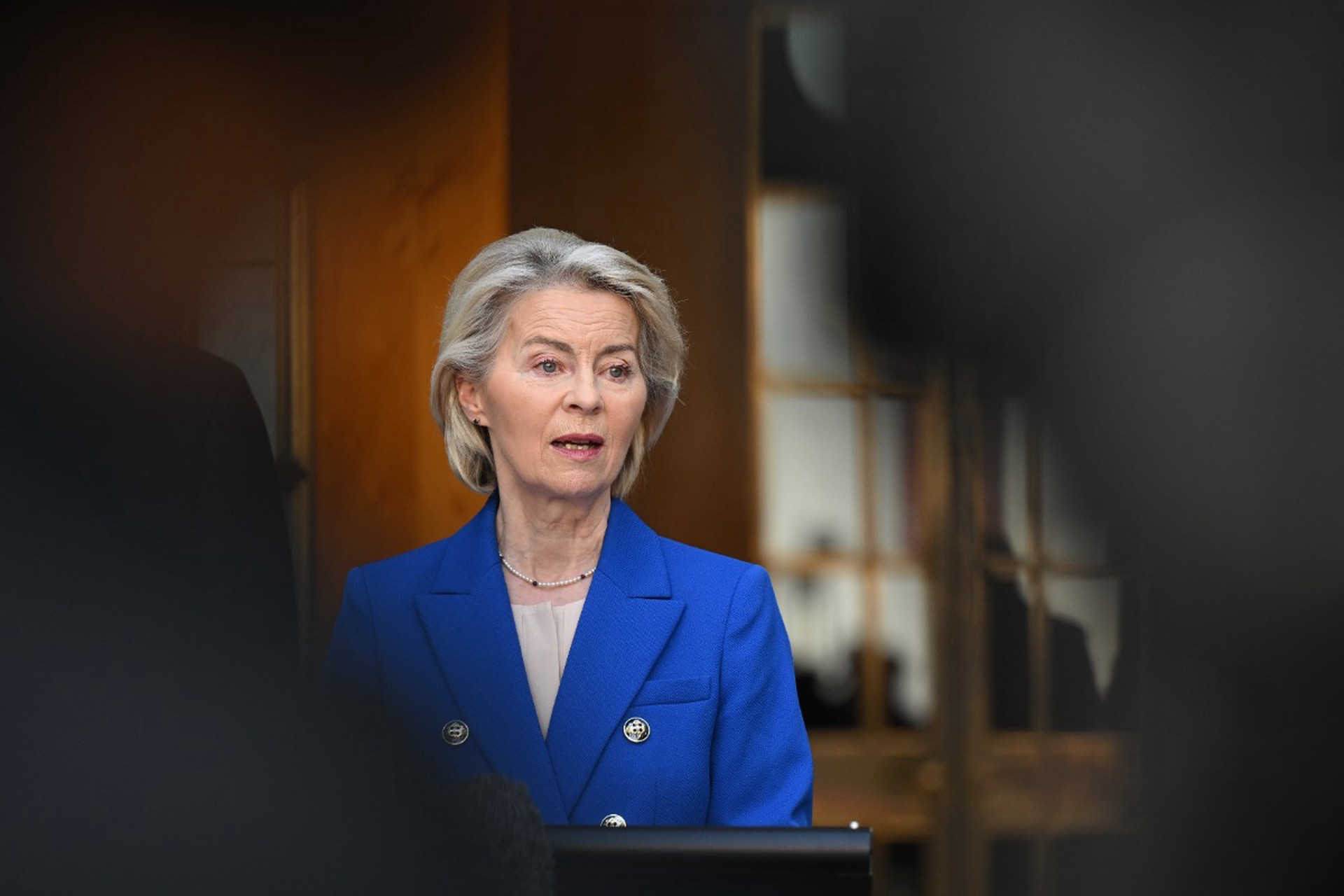 Фон дер Ляйен назвала отказ от газа из России болезненным