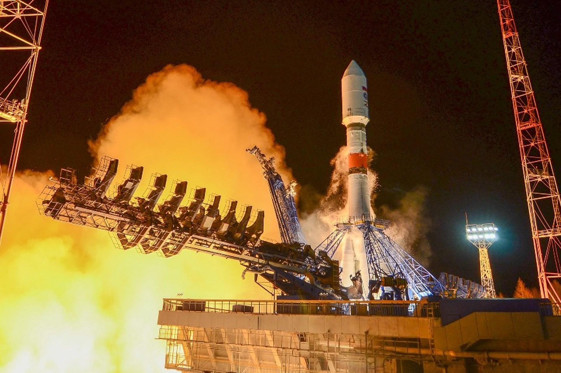 На орбиту выведены первые 16 российских интернет-спутников