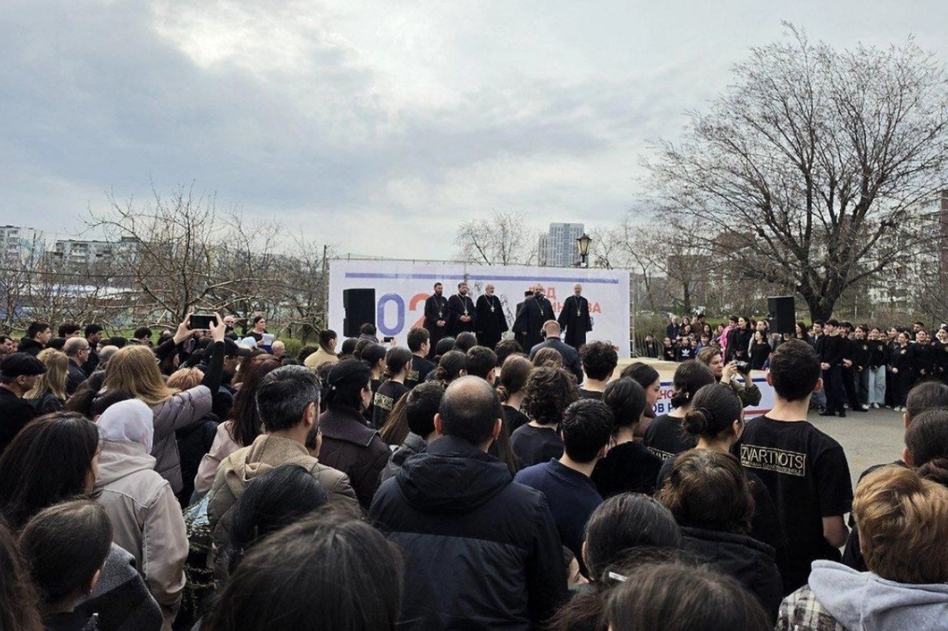 Митинг в защиту Армянской апостольской церкви прошел в Ростове-на-Дону