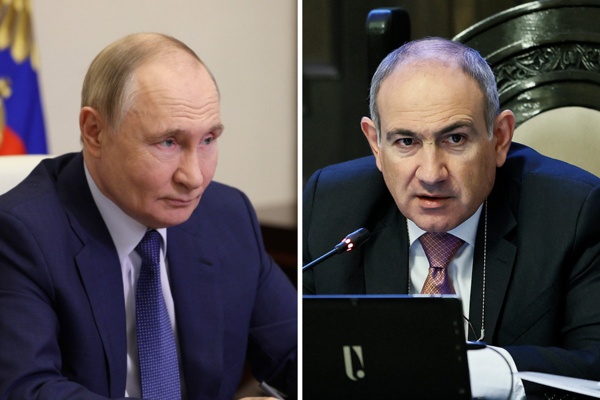 Путин напомнил Пашиняну об условиях получения Арменией газа