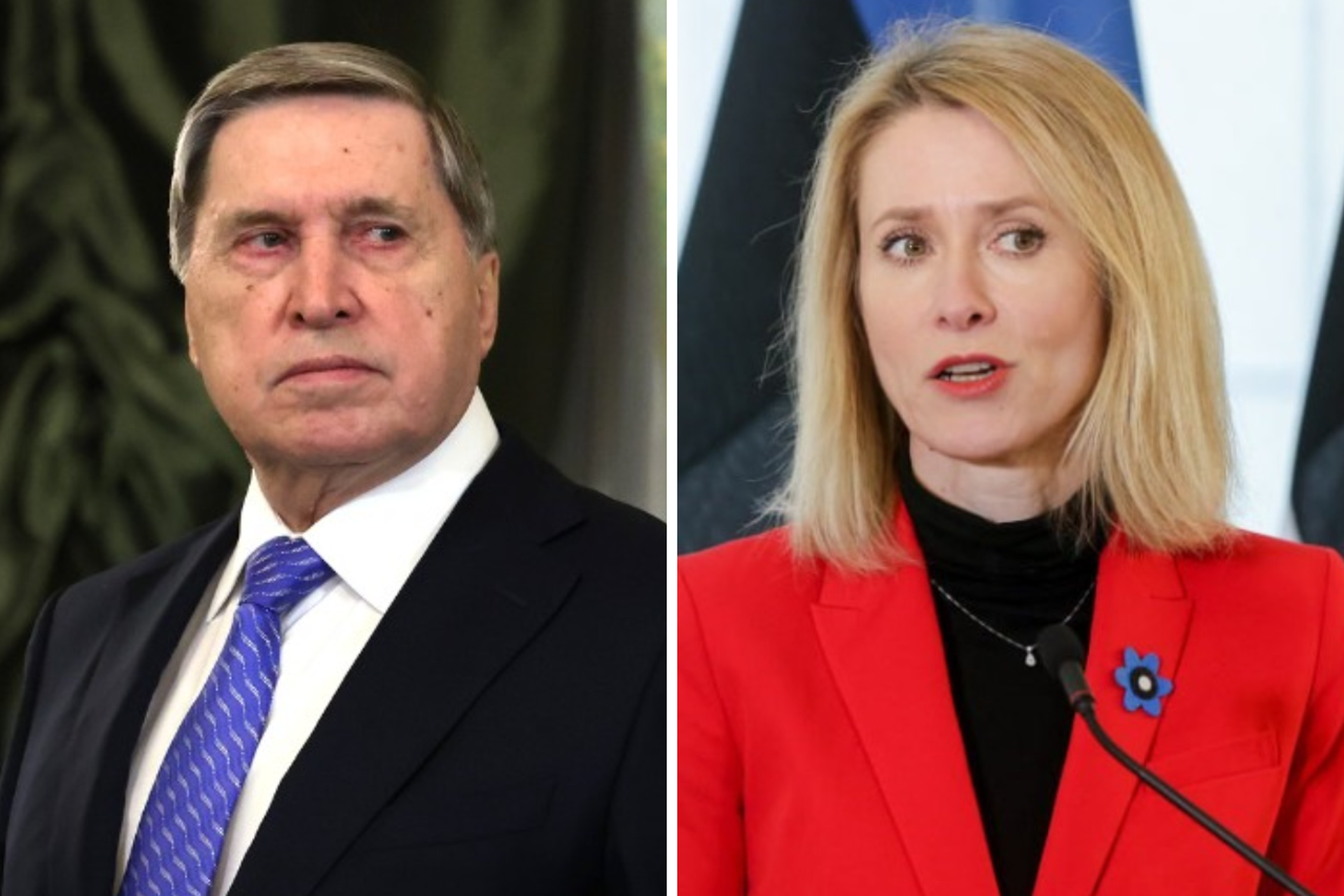 Ушаков предложил Каллас последовать собственному совету и выпить