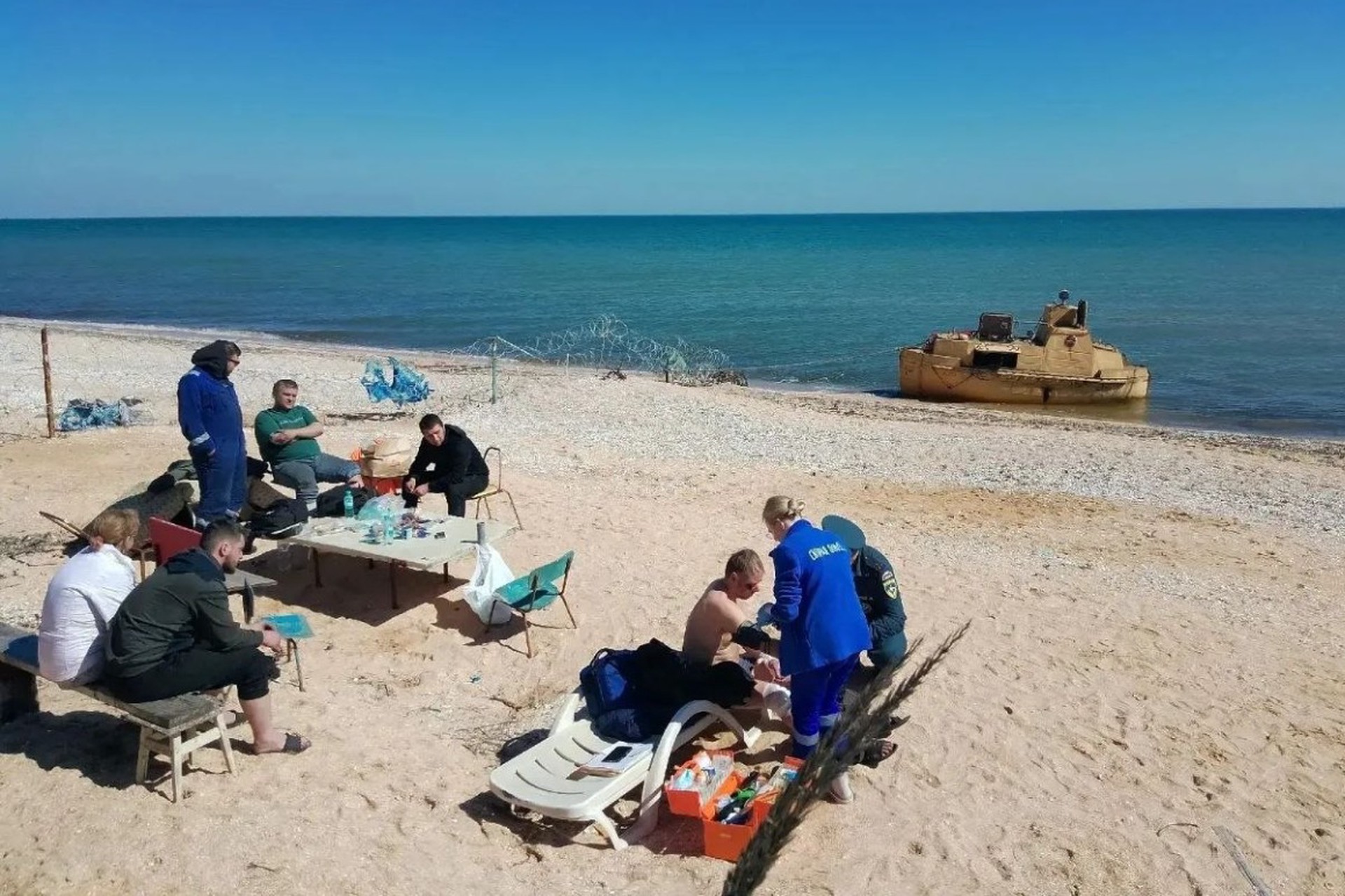 Затонувший в Азовском море сухогруз не станут поднимать