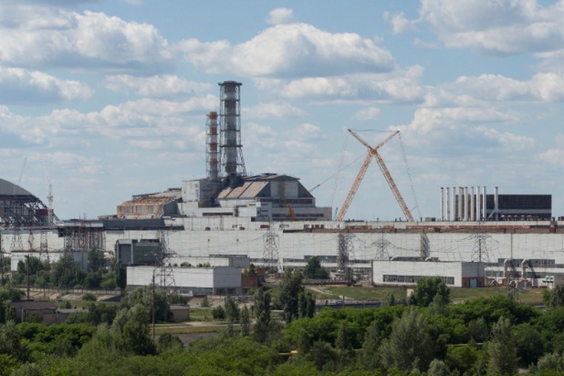 Саркофаг ЧАЭС можно будет увидеть из Белоруссии