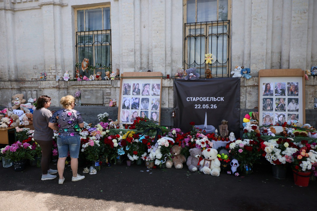 В Старобельске появился мемориал в память о погибших детях