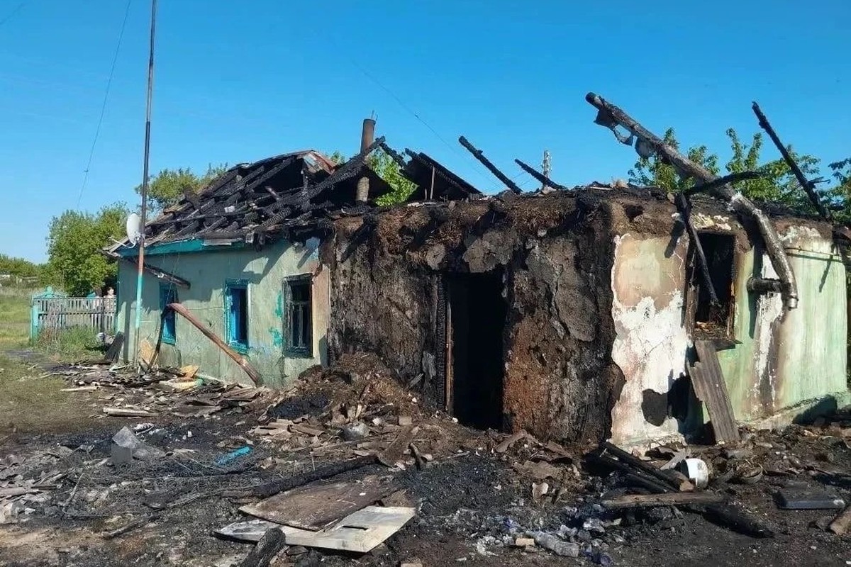 Отец сгоревших при пожаре в Омской области детей погиб на СВО