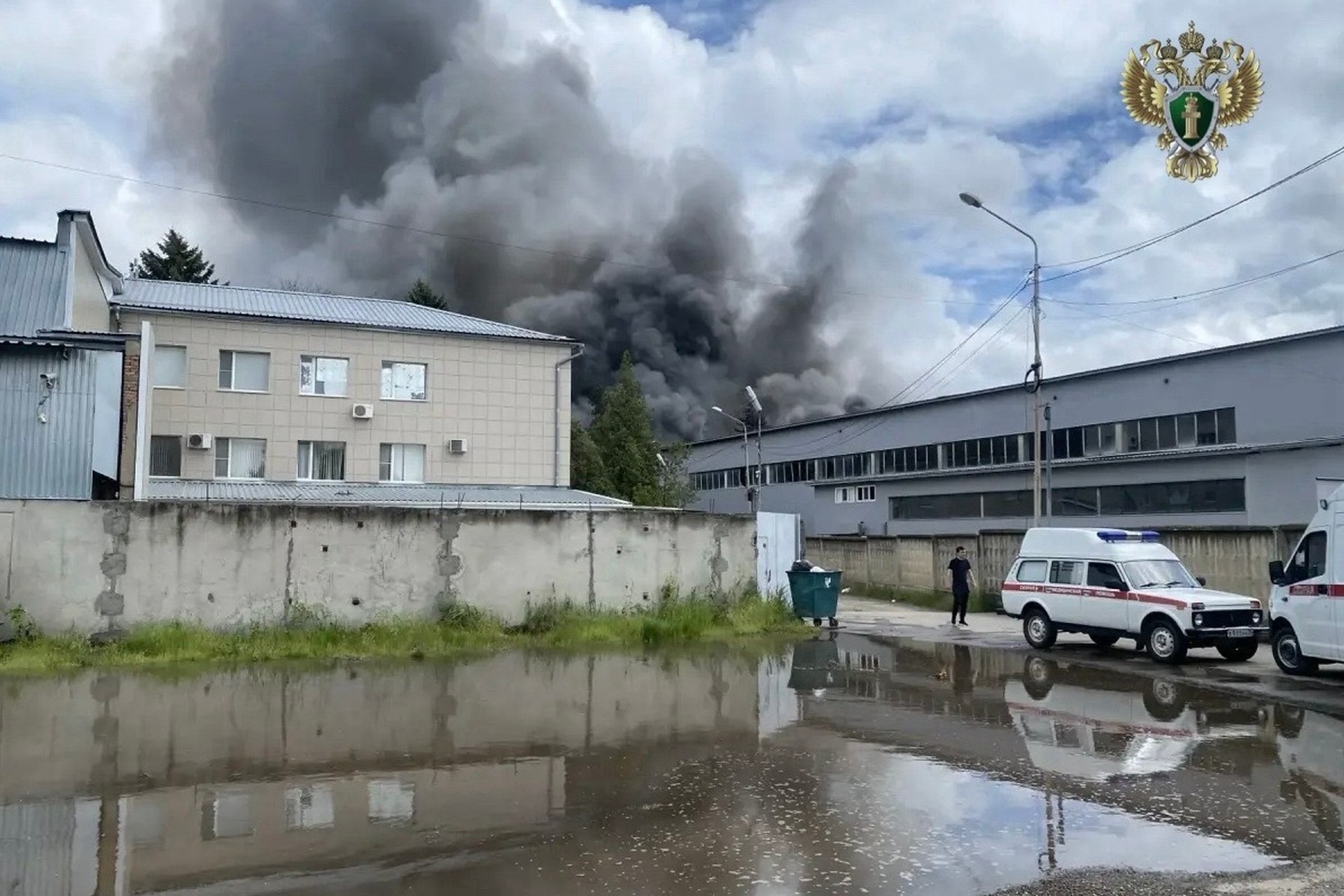 Пожарные устранили открытое горение на АЗС в Пятигорске
