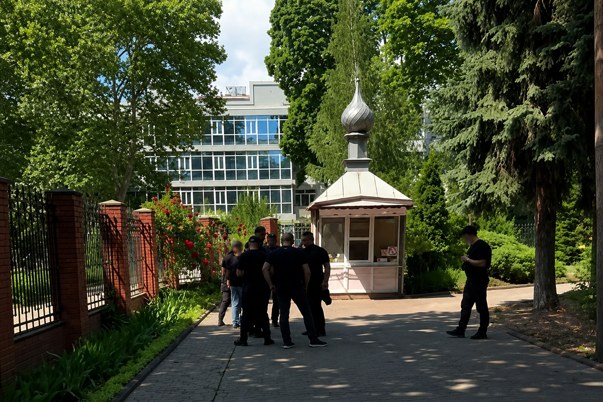 Священников и прихожан избивали и душили в храме на Украине