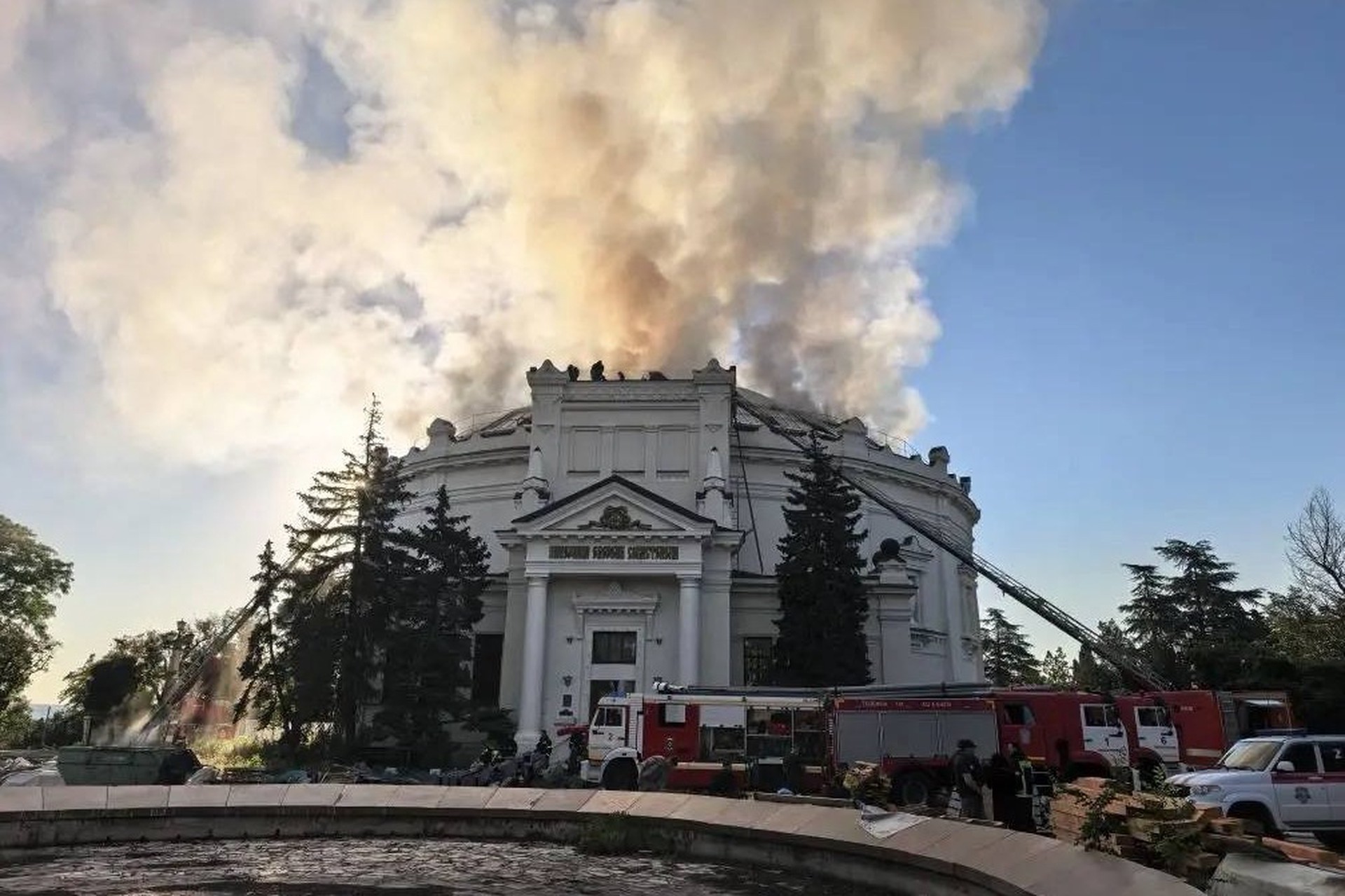 Губернатор Севастополя заявил об уничтожении шедевра Рубо