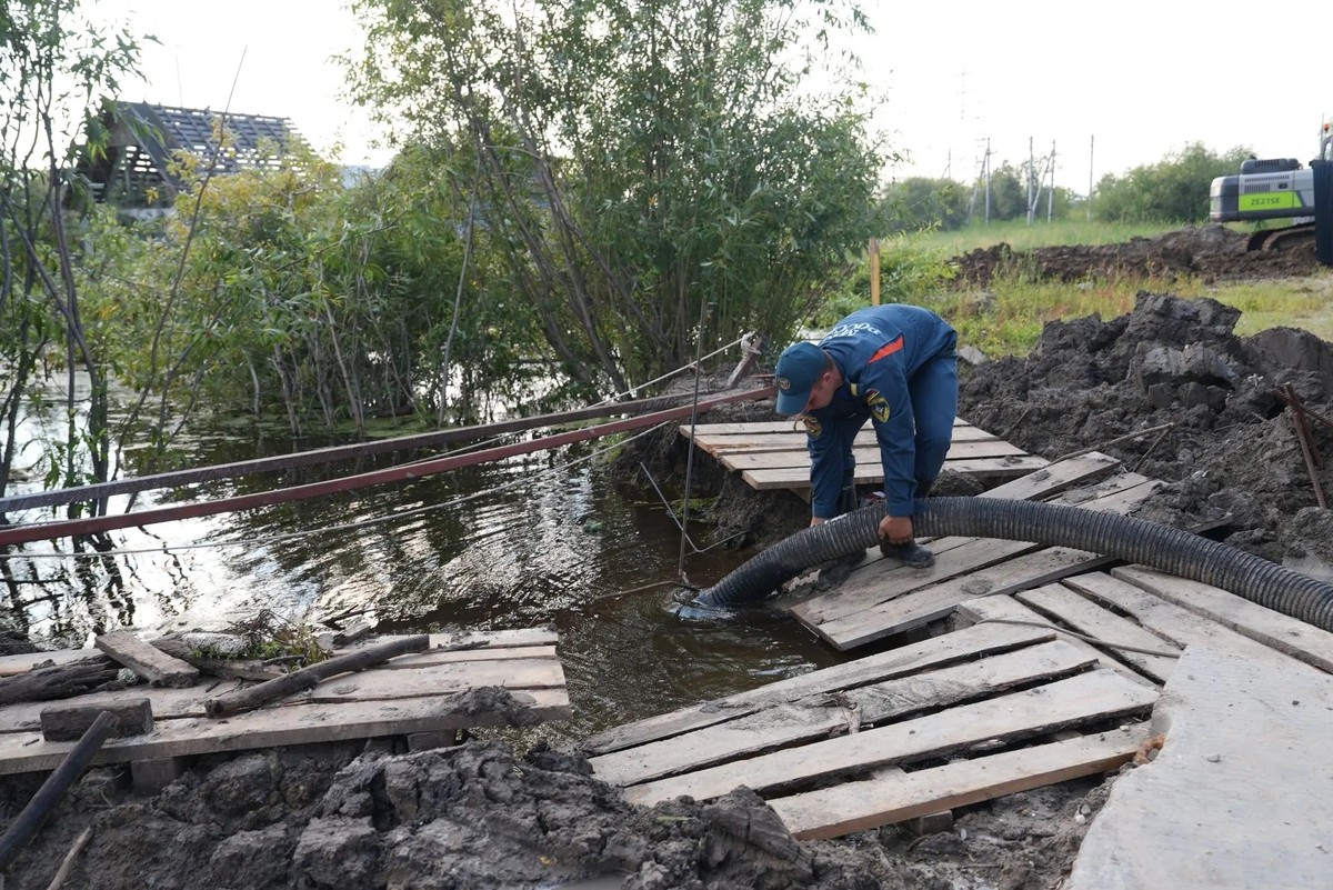 Паводок добрался до Тюменского района