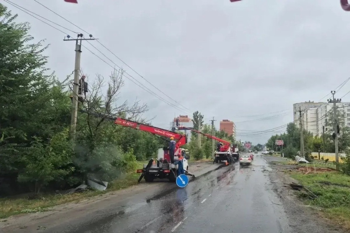 Масштаб бедствия из-за урагана в Ростовской области растет