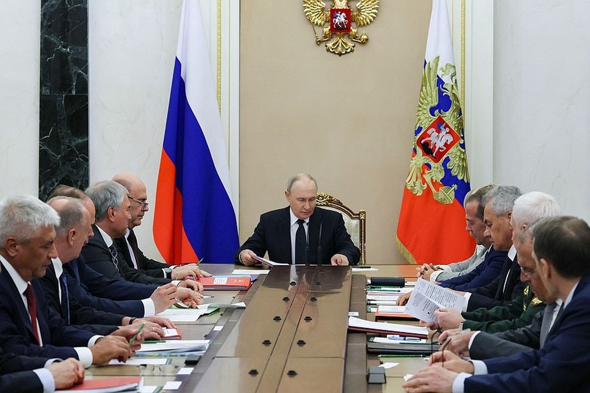 Раскрыты детали совещания Путина с членами Совбеза