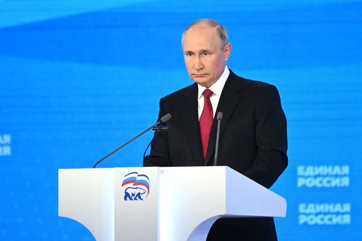 Путин завершил выступление словами «Победа будет за нами»
