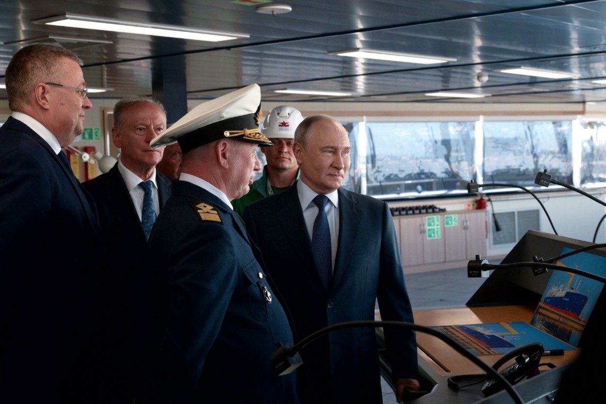 Путин оставил свой автограф на небе