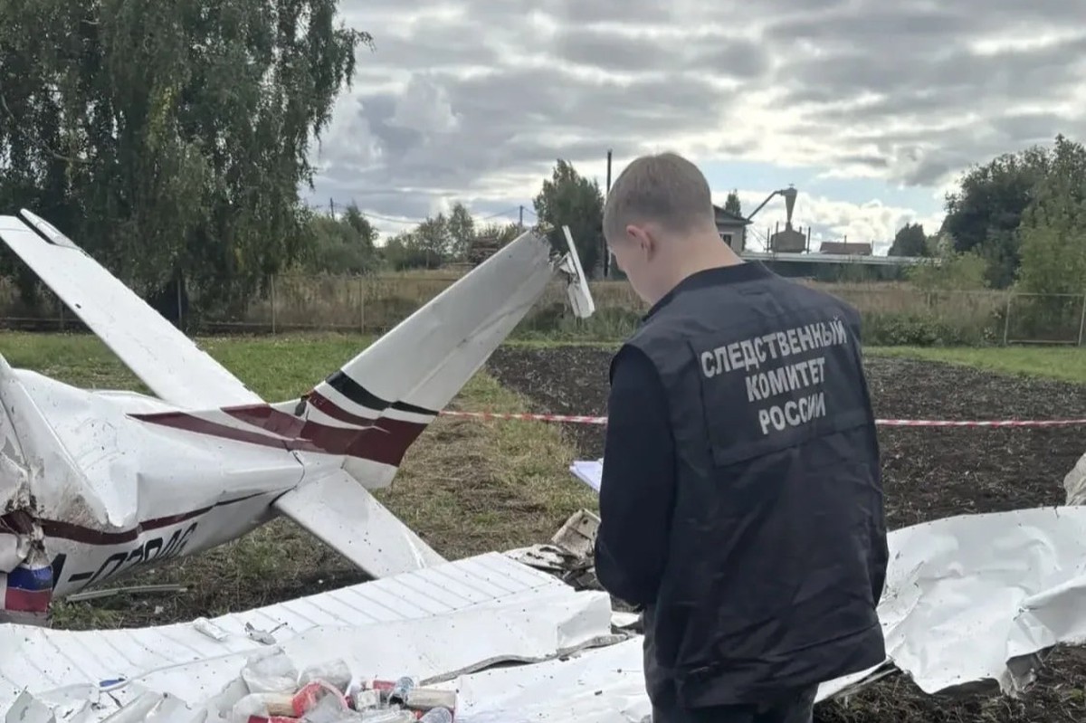СК назвал возможную причину крушения легкого самолета в Татарстане