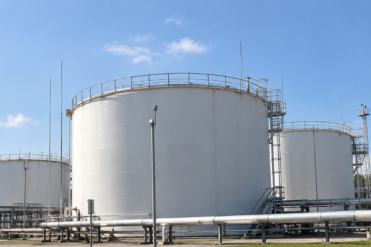 Неразорвавшийся дрон на нефтебазе привел к эвакуации в российском городе