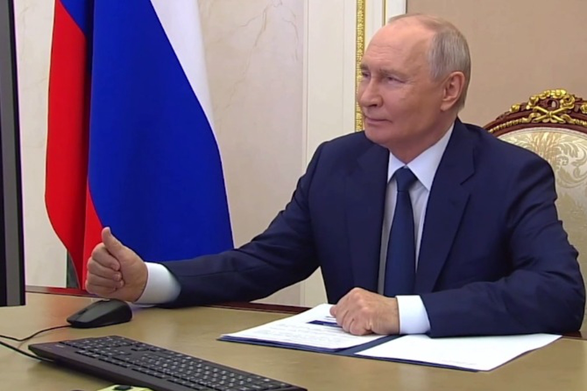 Путин проголосовал на выборах в Госдуму