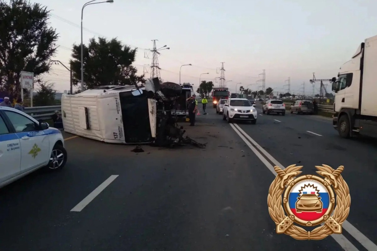 16 человек пострадали в ДТП с автобусом под Самарой