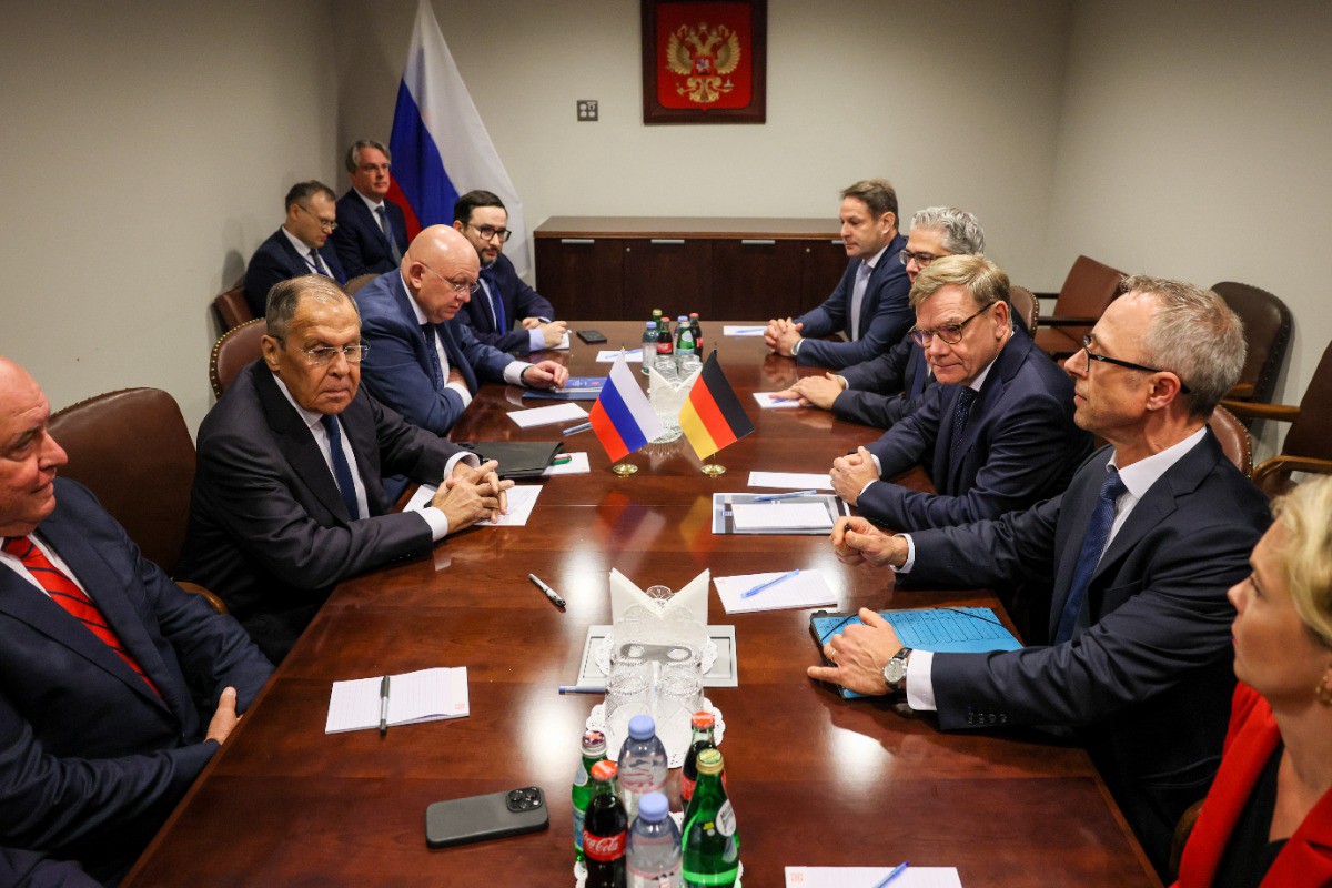 Встреча Лаврова с главой МИД ФРГ продлилась всего 20 минут