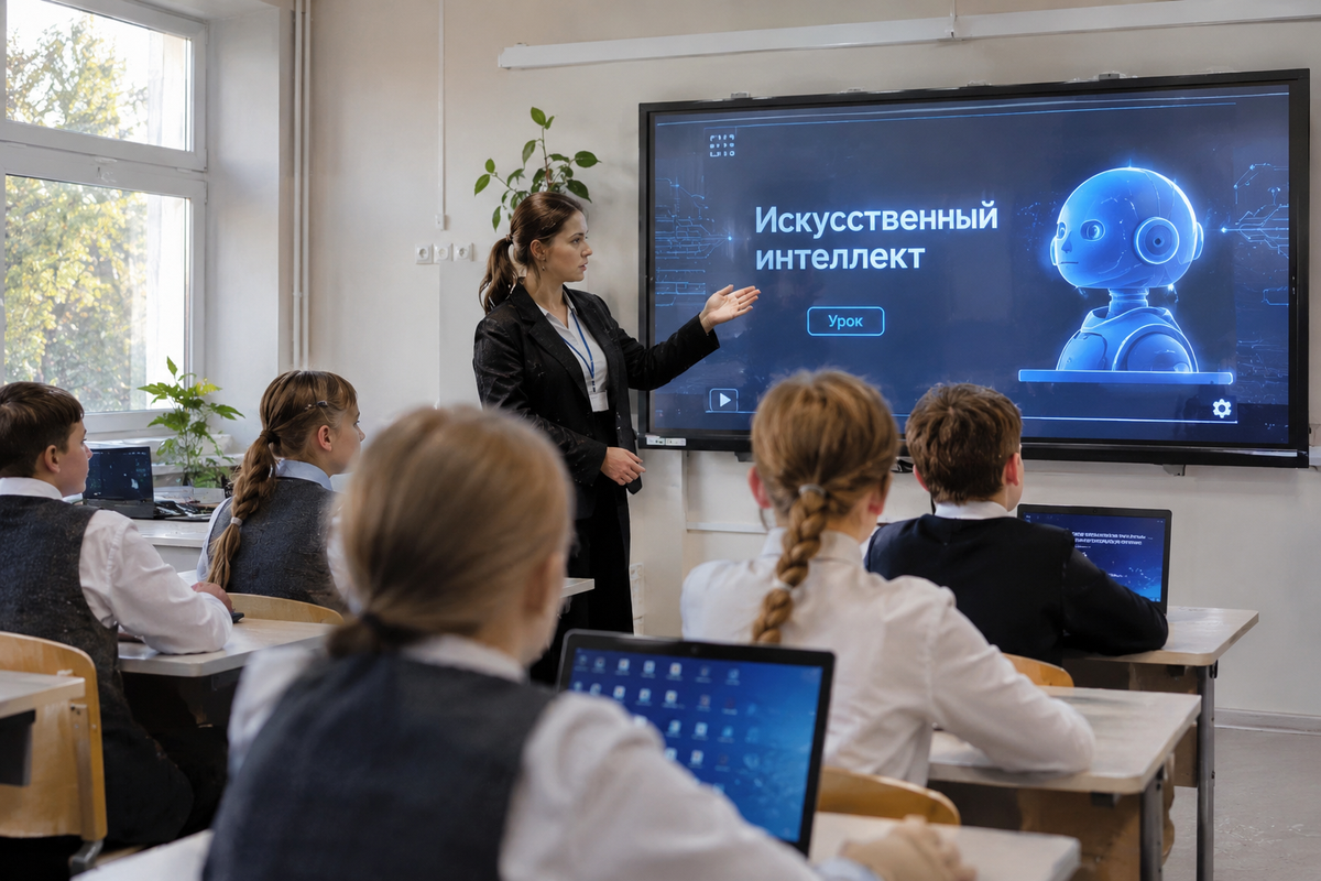 Школьников 5-6 классов будут учить ИИ по полчаса в неделю