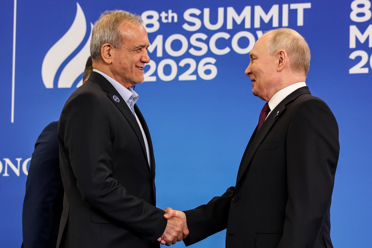 Путин встретился с президентом Ирана